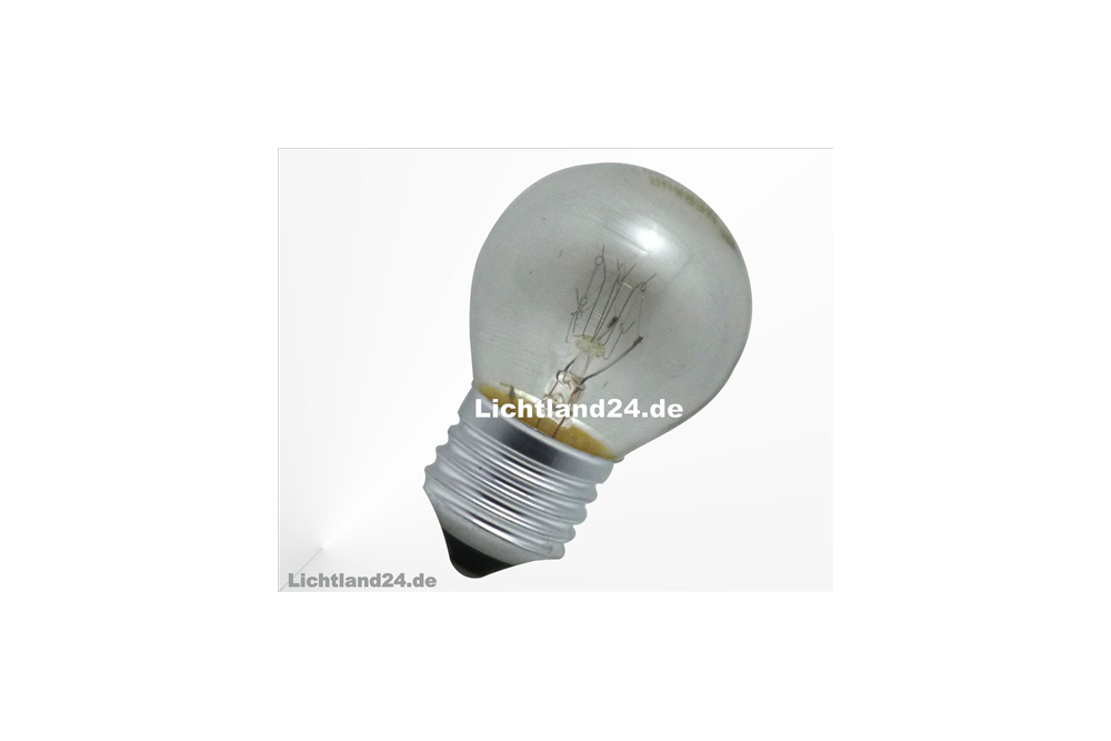 E27-10 x Stoßfeste 15 Watt RC Industrie Tropfenlampe MATT Glühlampe 15W 