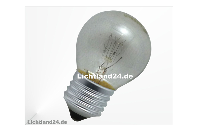 E27 - Tropfenlampe 40 Watt klar