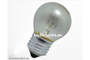RESTPOSTEN - E27 - Tropfenlampe 40 Watt klar