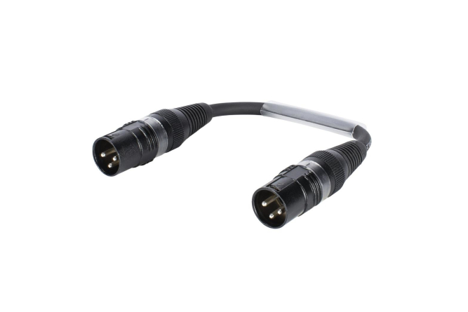 SOMMER CABLE Adapterkabel XLR(M)/XLR(M) 0,15m sw