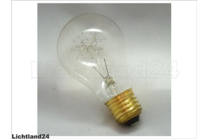 E27 - Edison Retro nostalgie Industrie A60 Glühlampe 60 Watt Glühbirne