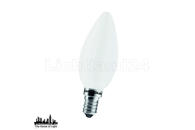E14 -  Kerzenlampe 60 Watt - MATT -