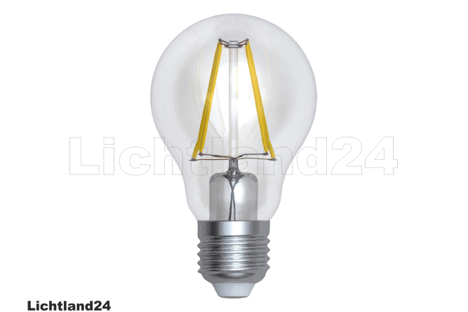 LED Filament A60 Birne E27 6W 6400K hellweiß (klar)