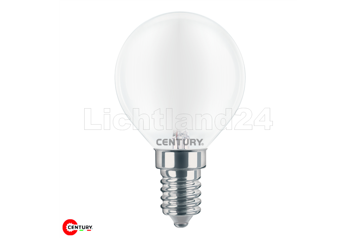 E14 LED Filament Tropfen INCANTO 4000K G45-6W = 60W 2er Blister 