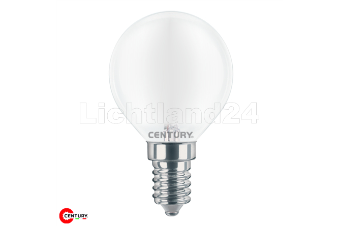 E14 LED Filament Tropfen matt - INCANTO - G45 - 6W (=...