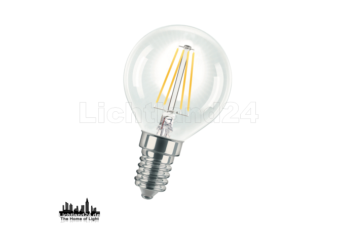 E14 LED Filament Tropfen G45 - 2W (= 25W) 2700K