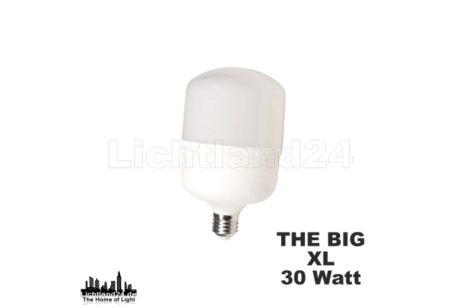BIG XL30 - E27 COB LED Lampe - 30W (> 250W) 4000K...