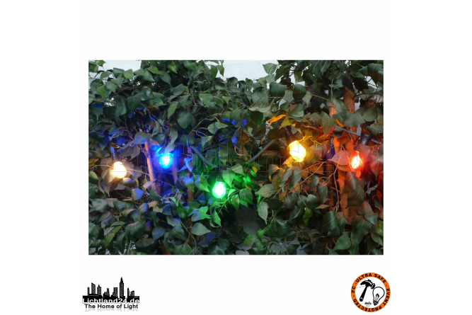 E27 City LED - 4 Watt ST44 dimmbare Lang-Tropfenlampe Filament extra warmweiß 2000K (vergl. +25W)