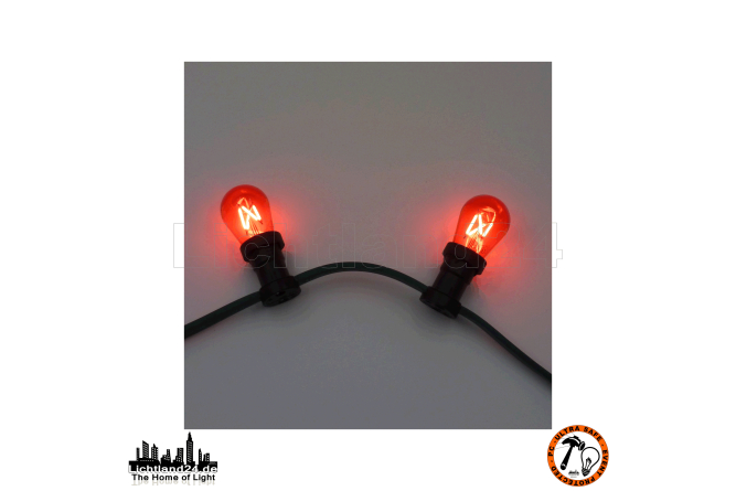 E27 City LED - 3,5 Watt ST44 dimmbare Lang-Tropfenlampe...